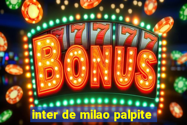 inter de milao palpite